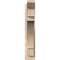 Ekena Millwork Merced Slat Smooth Outlooker, Douglas Fir, 5 1/2"W x 26"D x 30"H OUT06X26X30MRC06SDF - alternate 3
